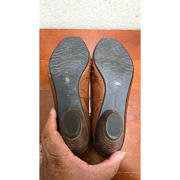 Josef Seibel Women's Slip-On Brown Leather Tina Pump Booties Size 39 EU/8.5 US - Picture 6 of 9